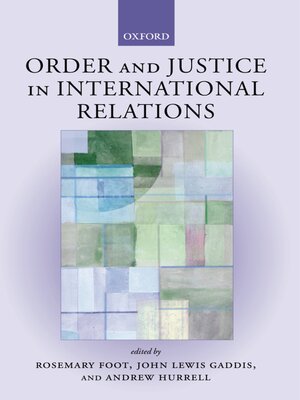 cover image of Order and Justice in International Relations